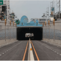 Noch nicht in Betrieb und schon steht der neue Pattaya Tunnel unter Wasser