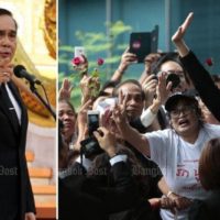 Prayuth steigt seine Drohungen gegen die Anhänger von Yingluck Shinawatra