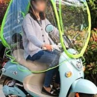 Behörden warnen vor neuen Regenschirm Konstruktionen für Motorräder