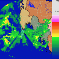 Meteorologische Abteilung warnt in den nächsten 24 Stunden vor dem tropischen Sturm PAKHAR