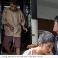 Angebliche Ko Tao Mörder legen ihre letzte Berufung vor Gericht ein