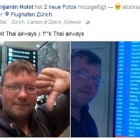 Thai Airways lehnt die Beförderung von Benjamin Holst ab