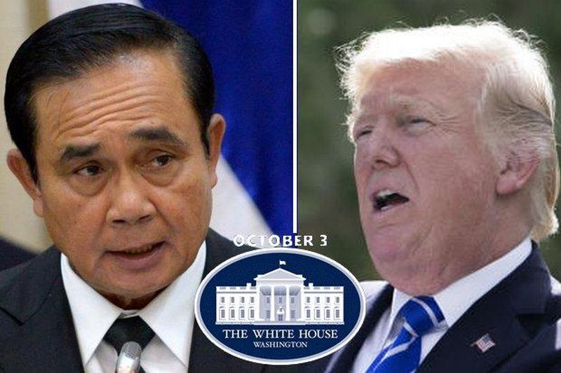 Prayuth plant im nächsten Monat Donald Trump zu treffen