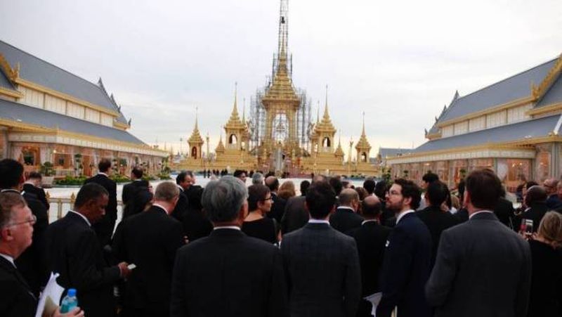 65 Diplomaten aus allen Ländern der Welt zur Beerdigung von König Bhumibol erwartet