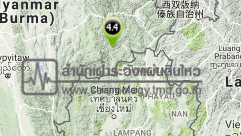 Leichte Erdbeben in Myanmar auch in Chiang Rai zu spüren