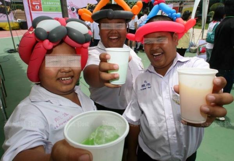 Die Fettleibigkeit bei thailändischen Kindern nimmt immer weiter zu