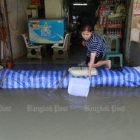 Überschwemmungsopfer des Chao Phraya beschweren sich über den Mangel an staatlicher Unterstützung