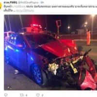 Ein Toter und 13 Verletzte Personen auf der Ladefläche eines Pickup