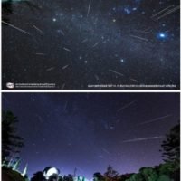 Camper auf dem Doi Inthanon berichten von über 200 Sternschnuppen pro Stunde