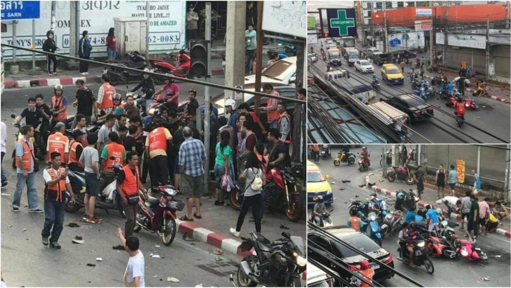 Update zum Massenunfall in Süd Pattaya, zwei Tote und 15 Verletzte