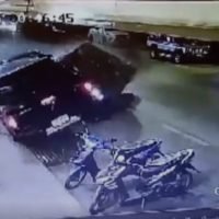 Vier Personen entgehen bei einem Unfall nur knapp einer Katastrohe