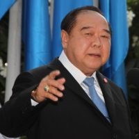 Prawit will den Konflikt zwischen dem politischen Verbot und den Parteien lösen