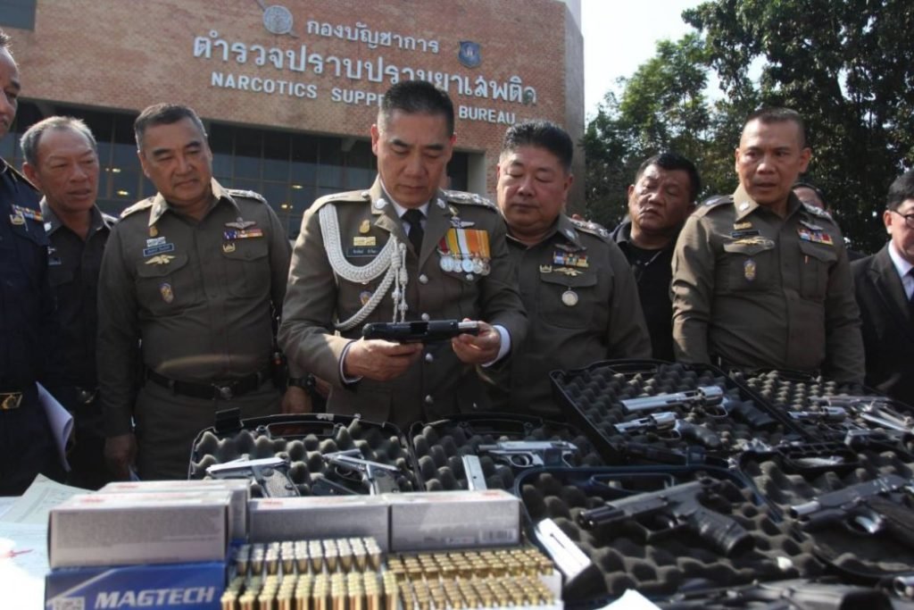 Drogenpolizei kann bei Razzien innerhalb von acht Tagen 910 Millionen Baht beschlagnahmen
