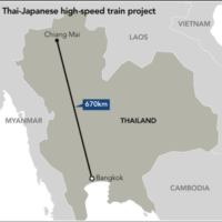 Um Kosten zu sparen schlägt Thailand einen langsameren Hochgeschwindigkeitszug vor