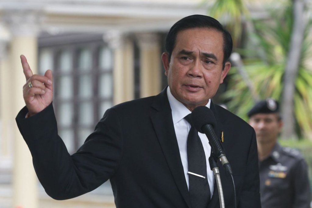 Prayuth sagt, dass die Popularität der Regierung noch immer hoch ist