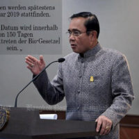 Politiker glauben Premierminister Prayuth kein Wort mehr