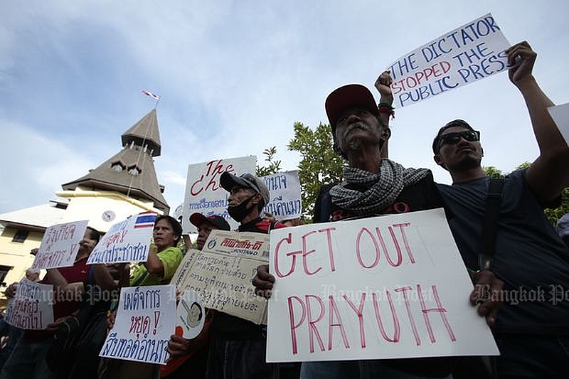 Aktivisten wollen Prayuth am Jahrestag des Putsches im Regierungshaus besuchen