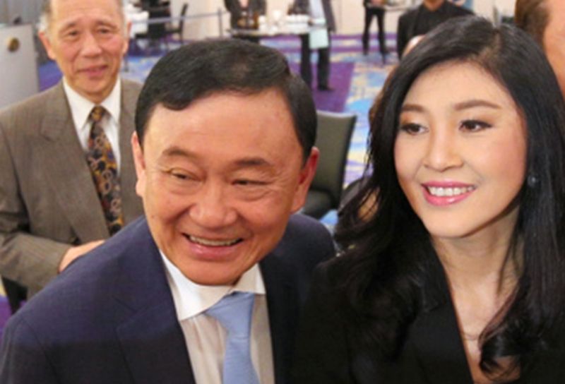 Thaksin und Yingluck Shinawatra.