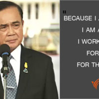 General Prayuth ist über Medien und die Anschuldigungen gegen ihn frustriert