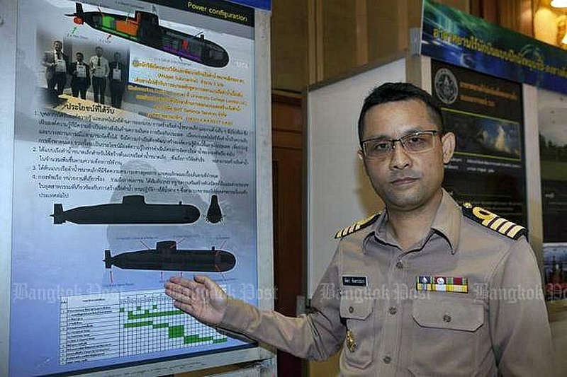 Premierminister Prayuth hat ein 193 Millionen Baht Projekt zum Entwurf eines U-Boot genehmigt