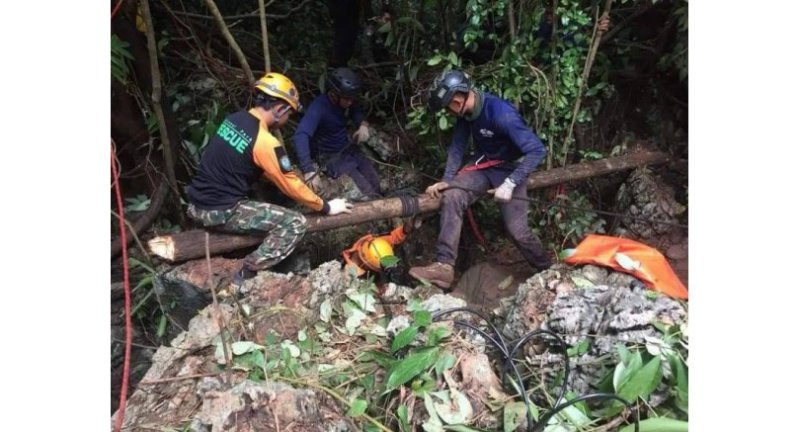 Suchmannschaften üben bereits die Evakuierung der vermissten Thai-Jungen