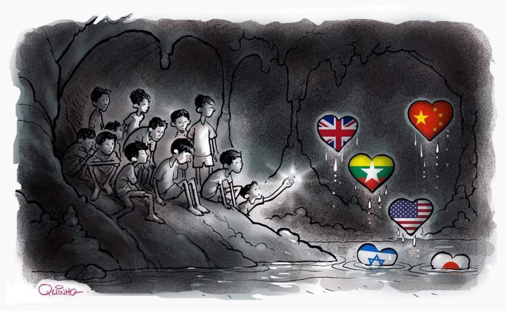 Die ganze Welt nimmt Anteil am Schicksal der Jugendlichen in der Tham Luang Höhle