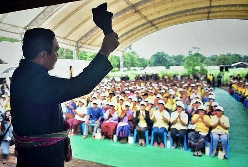 Wenn mich jemand kritisiert, haue ich ihm einfach in den Mund, sagt Prayuth