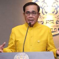 Prayuth hat angeblich die Unterstützung von vielen politischen Parteien