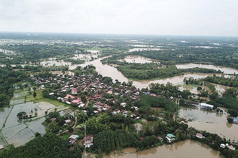 55 der 76 Provinzen in Thailand werden vor schwerem Regen, Erdrutschen und Überschwemmungen gewarnt