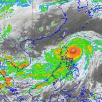 Auf den Philippinen werden tausende Menschen vor dem Super Taifun Mangkhut evakuiert