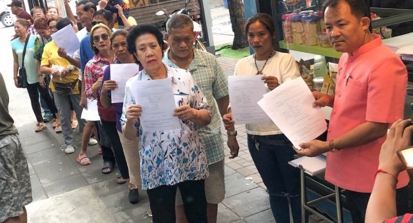 Aktivist hat die Kampagne gegen die Anti-Korruptions-Kommission gestartet und sammelt Unterschriften