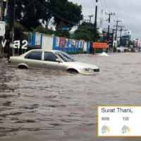 Der starke Regen hat am Wochenende für Überschwemmungen in einigen Provinzen im Süden gesorgt.