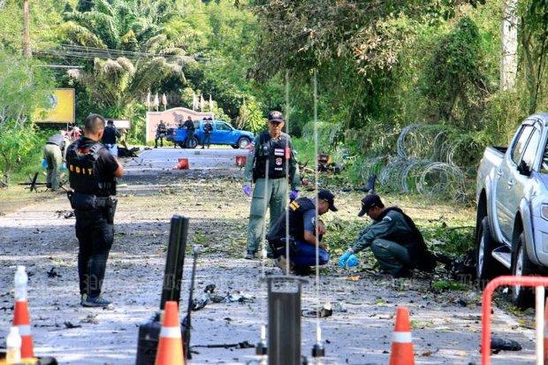Die gewaltige Autobombe im Süden war das Werk der „ BRN „ sagt Verteidigungsminister Prawit