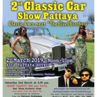Im März findet in Pattaya die 2. Charity Classic Car Show statt