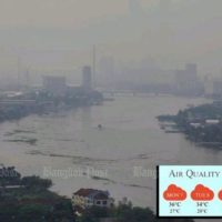 Mit dem Rückreiseverkehr kommt auch die Luftverschmutzung zurück nach Bangkok