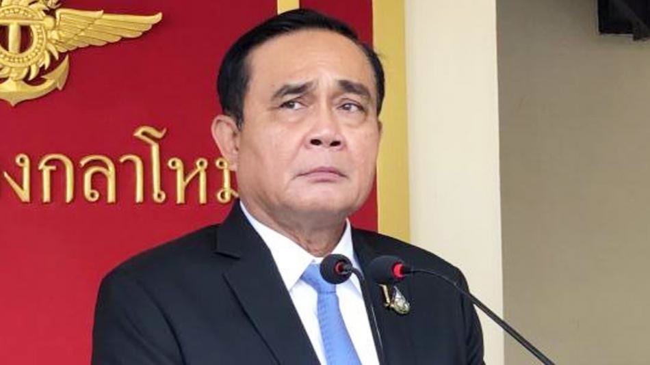 Prayuth möchte die Unterstützung der Streitkräfte für die Regierung
