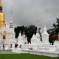 Wat Suan Dok wurde geschlossen, nachdem Touristen unangemessene Fotos gemacht hatten