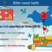 Die ASEAN Länder kämpfen um einen größeren Teil des chinesischen Obstmarktes