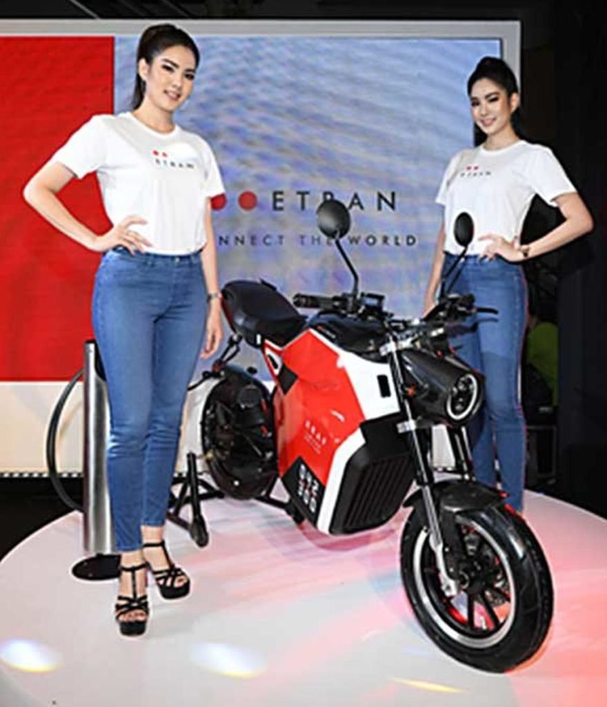 PTT unterstützt die Inbetriebnahme von Elektromotorrädern, die mit sauberer Energie betrieben werden