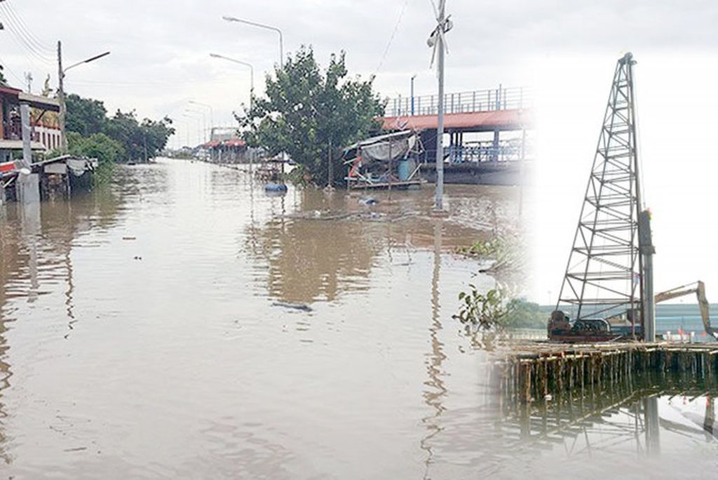 Das Kabinett soll über drei neue Anti-Hochwasser Projekte für 18 Milliarden Baht abstimmen