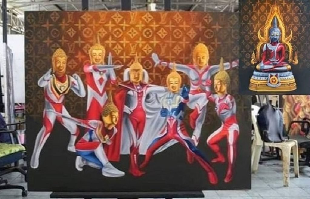 Ein Abt ruft die Gesellschaft auf, der Buddha Ultramann Künstlerin zu vergeben