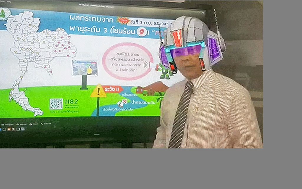 Der Wettermann im thailändischen TV begeistert die Zuschauer