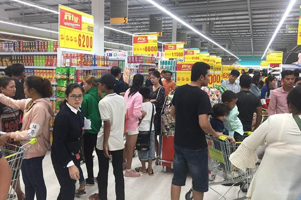 Big C eröffnet seinen ersten Supermarkt in Kambodscha in der Grenzstadt Poipet