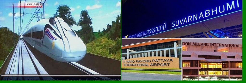 Von Bangkok nach Pattaya auf der Hochgeschwindigkeitsstrecke in weniger als 45 Minuten, sagt die Staatsbahn
