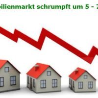 Die Immobilienverkäufe werden in diesem Jahr voraussichtlich um 5 - 7 Prozent schrumpfen