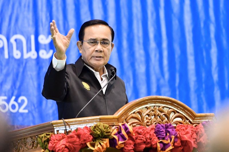 Premierminister Prayuth sagt, die Regierung arbeitet für alle Menschen