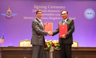 Thailand und die USA haben einen neuen Vertrag über ein Verteidigungsbündnis für das 21. Jahrhundert unterzeichnet