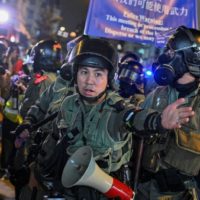 China verhängt wegen der Unruhen in Hongkong Sanktionen gegen die USA
