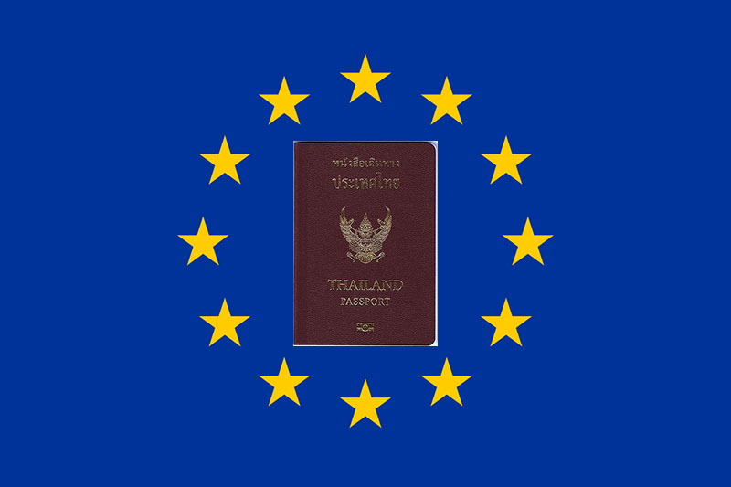 Europäische Visagebühren für Thailänder steigen um 33 Prozent