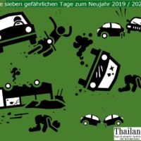 Tag 6 der sieben gefährlichen Tage – 55 Tote, 577 Verletzte, bei 547 Unfällen